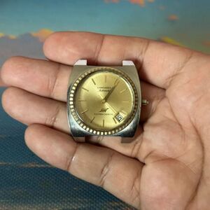 Vintage Longines Automatic Ultra-Chron 10KT Gold Bezel